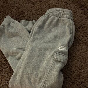 Nike Kids Light Gray Sweatpants